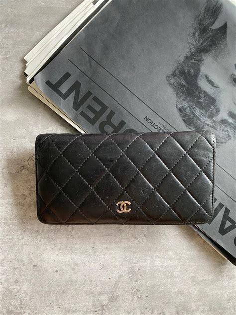 chanel timeless classic wallet|authentic Chanel lambskin wallet.